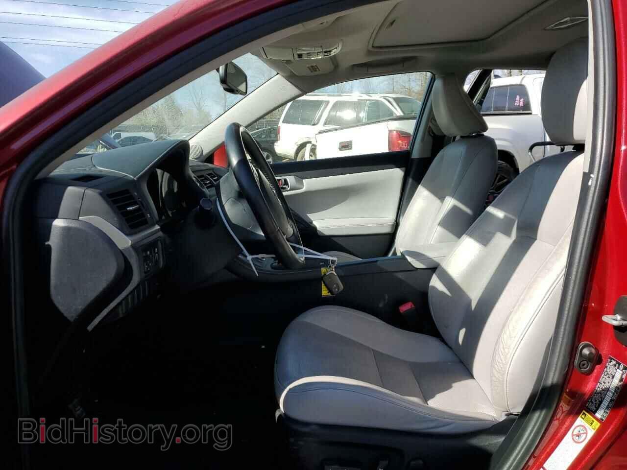 2012 LEXUS CT 200 - VIN: JTHKD5BH4C2085462 - Фото 7