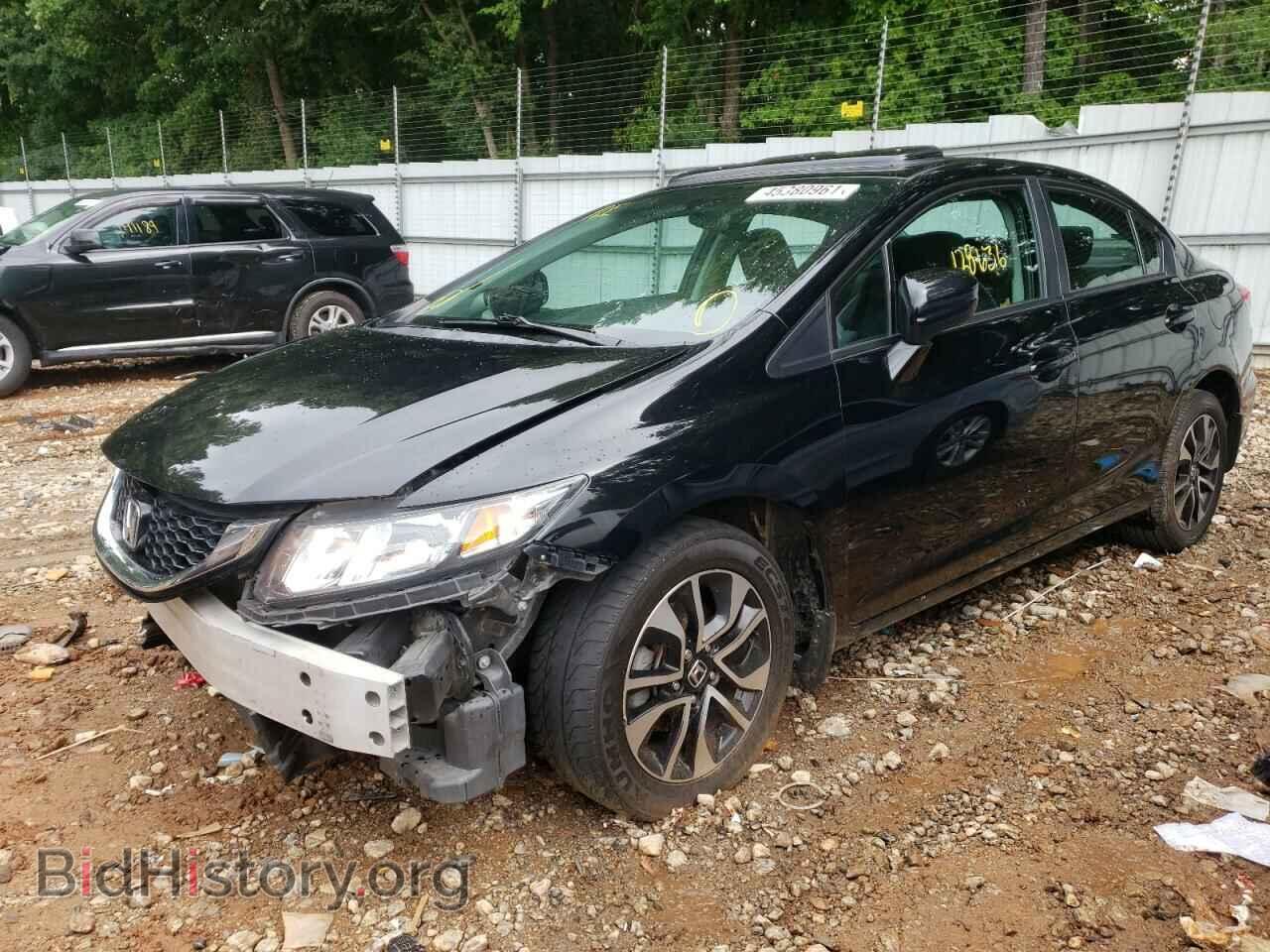 2015 HONDA CIVIC - VIN: 19XFB2F84FE068508 - Фото 2