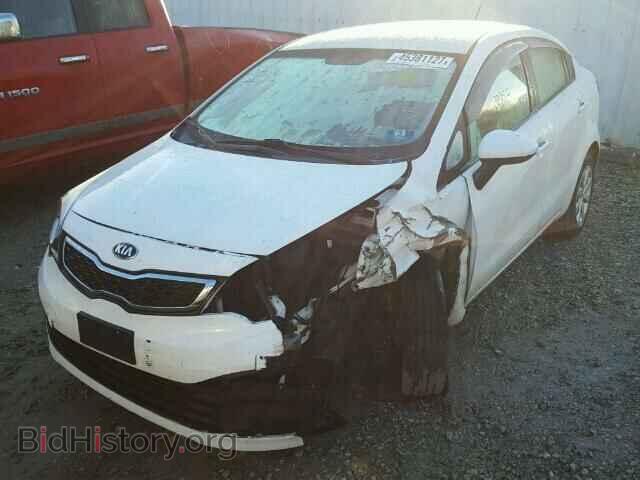 2013 KIA RIO - VIN: KNADN4A34D6212760 - Фото 2