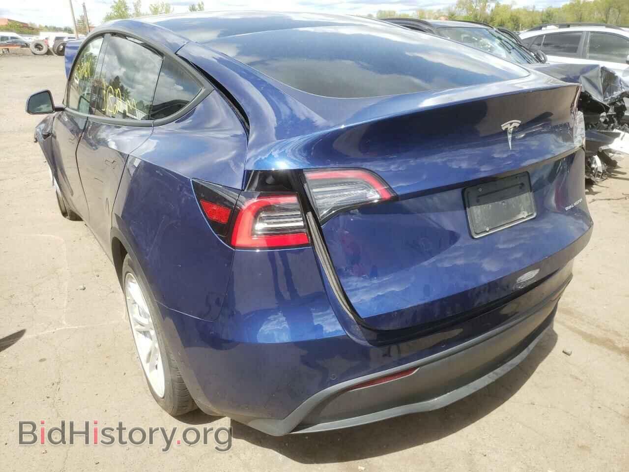 2021 TESLA MODEL Y - VIN: 5YJYGDEE2MF131156 - Photo 3