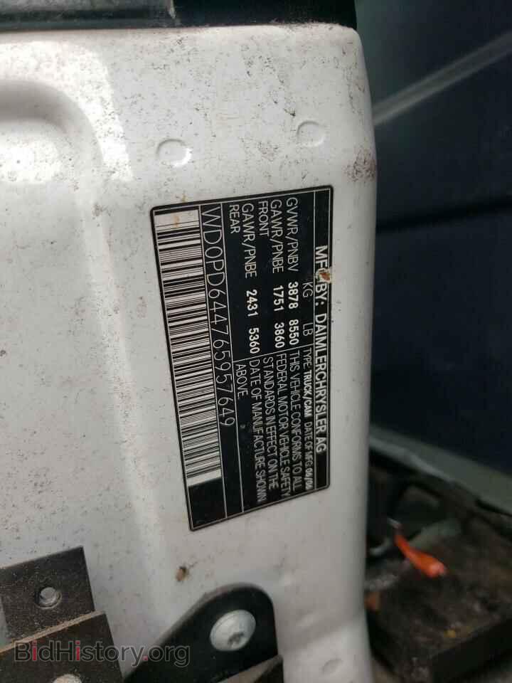 2006 DODGE SPRINTER - VIN: WD0PD644765957649 - Photo 13