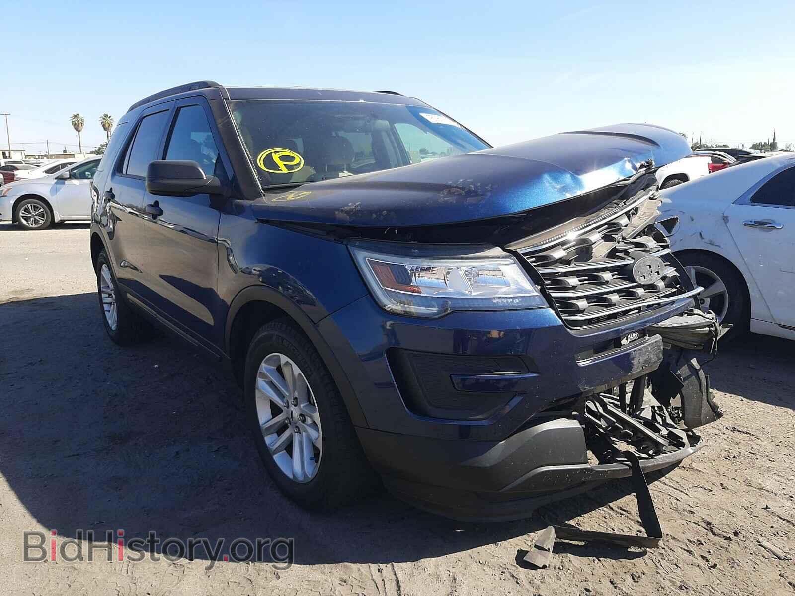 Фотография 1FM5K7B83HGC48091 - FORD EXPLORER 2017