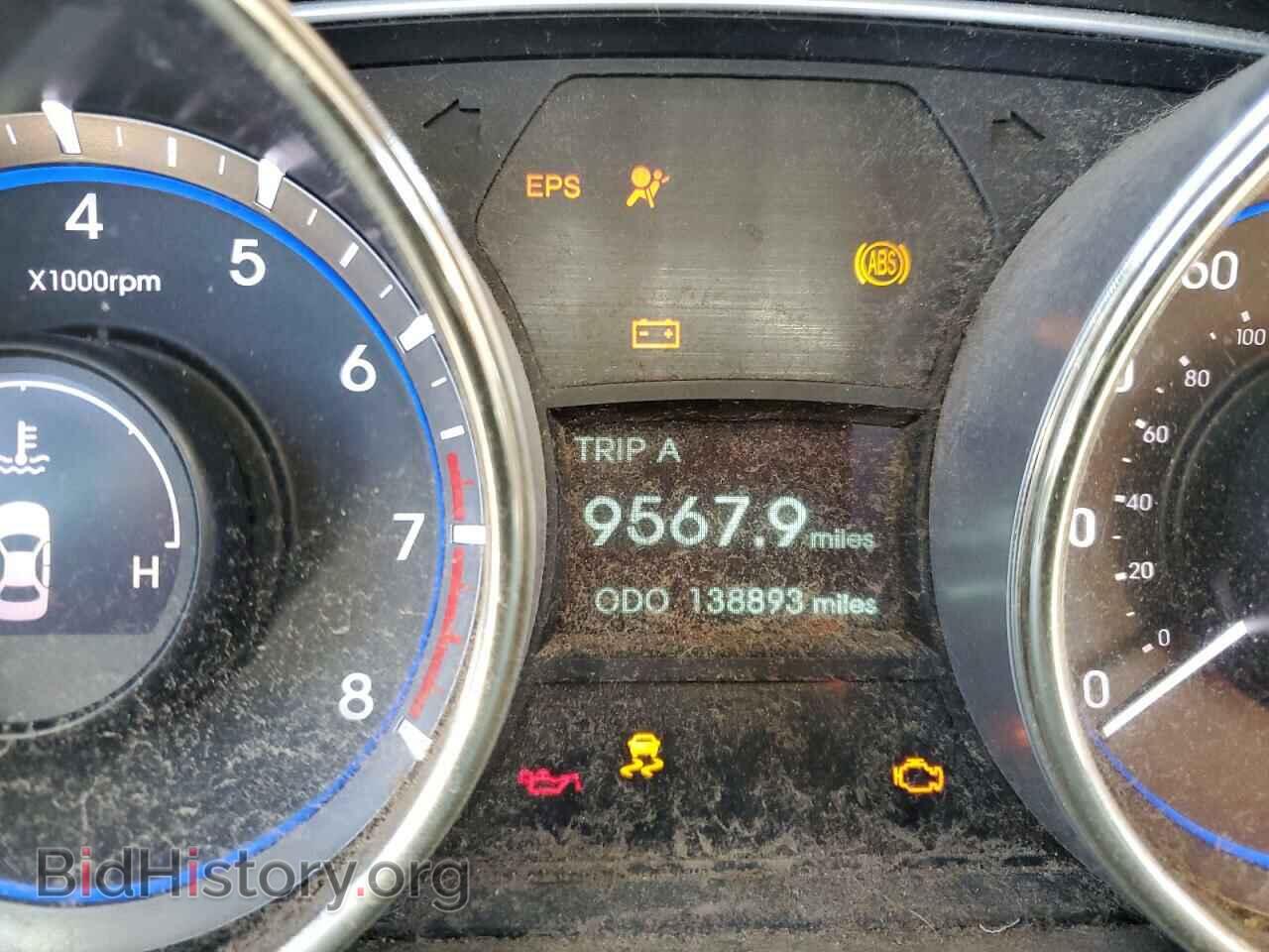 2012 HYUNDAI SONATA - VIN: 5NPEC4AB4CH430867 - Фото 9