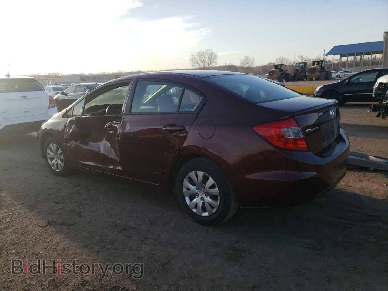2012 HONDA CIVIC - VIN: 2HGFB2F57CH543589 - Photo 2