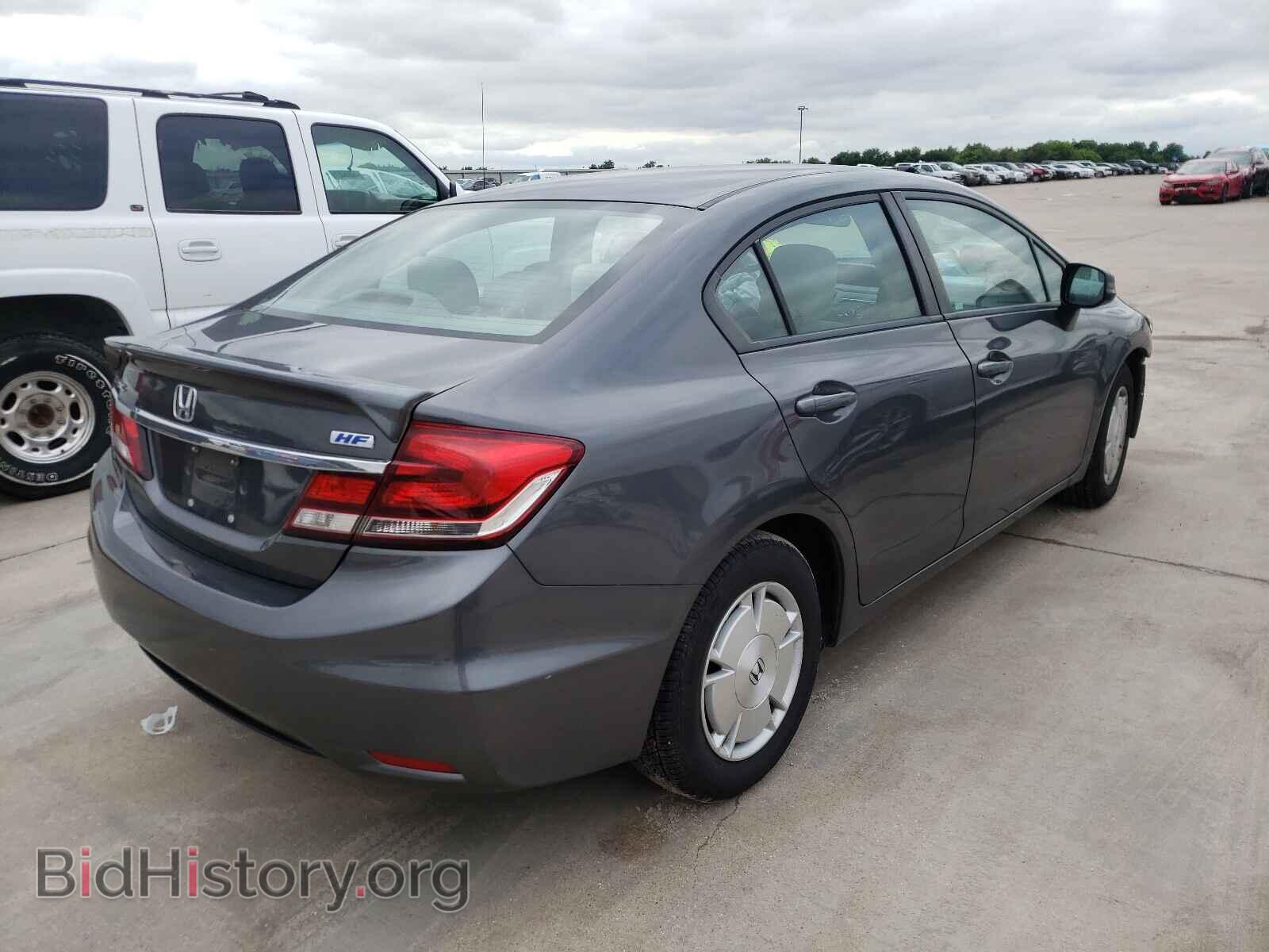 2013 HONDA CIVIC - VIN: 2HGFB2F61DH541217 - Фото 4