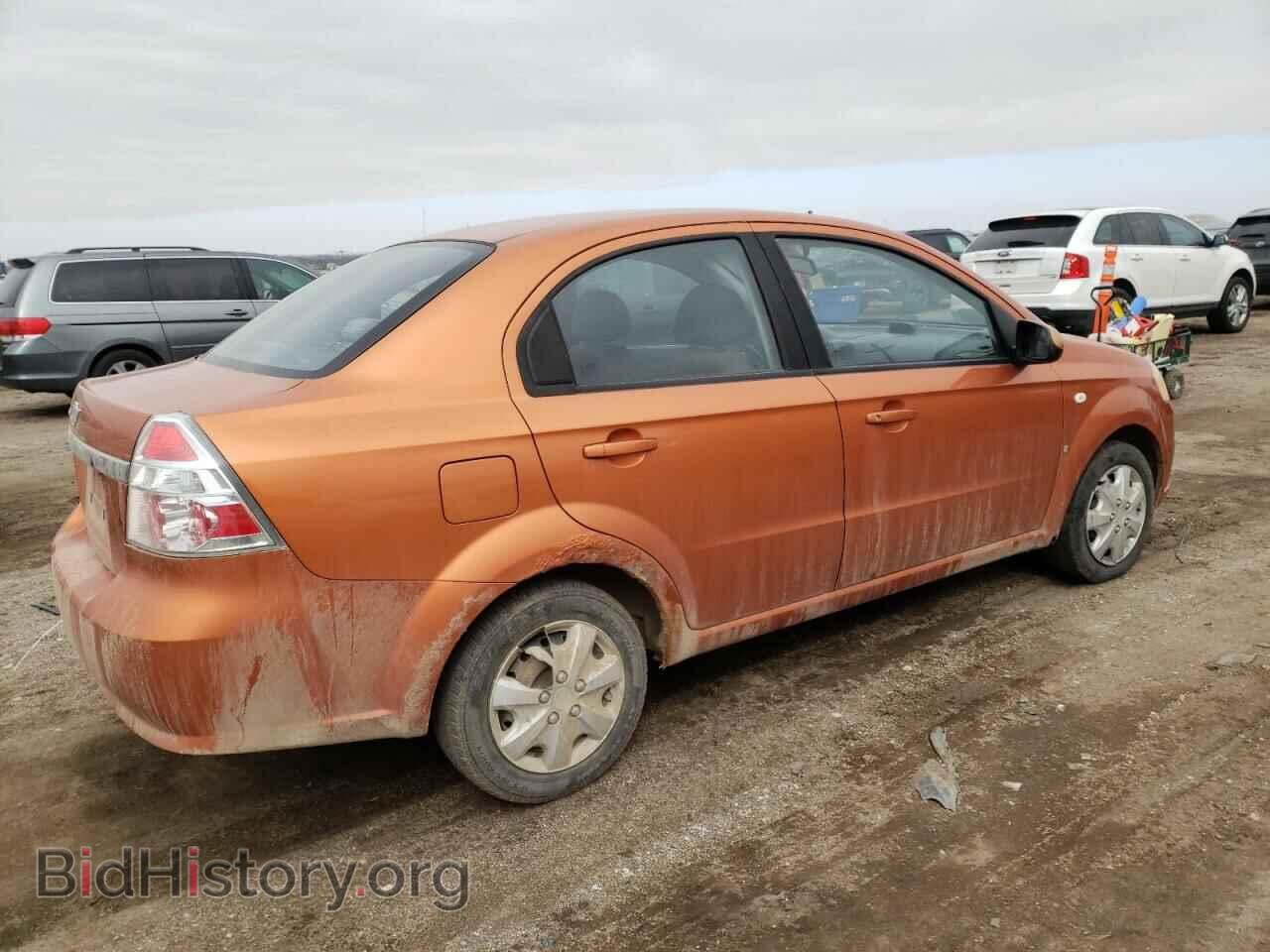 2007 CHEVROLET AVEO - VIN: KL1TD56687B123836 - Фото 3