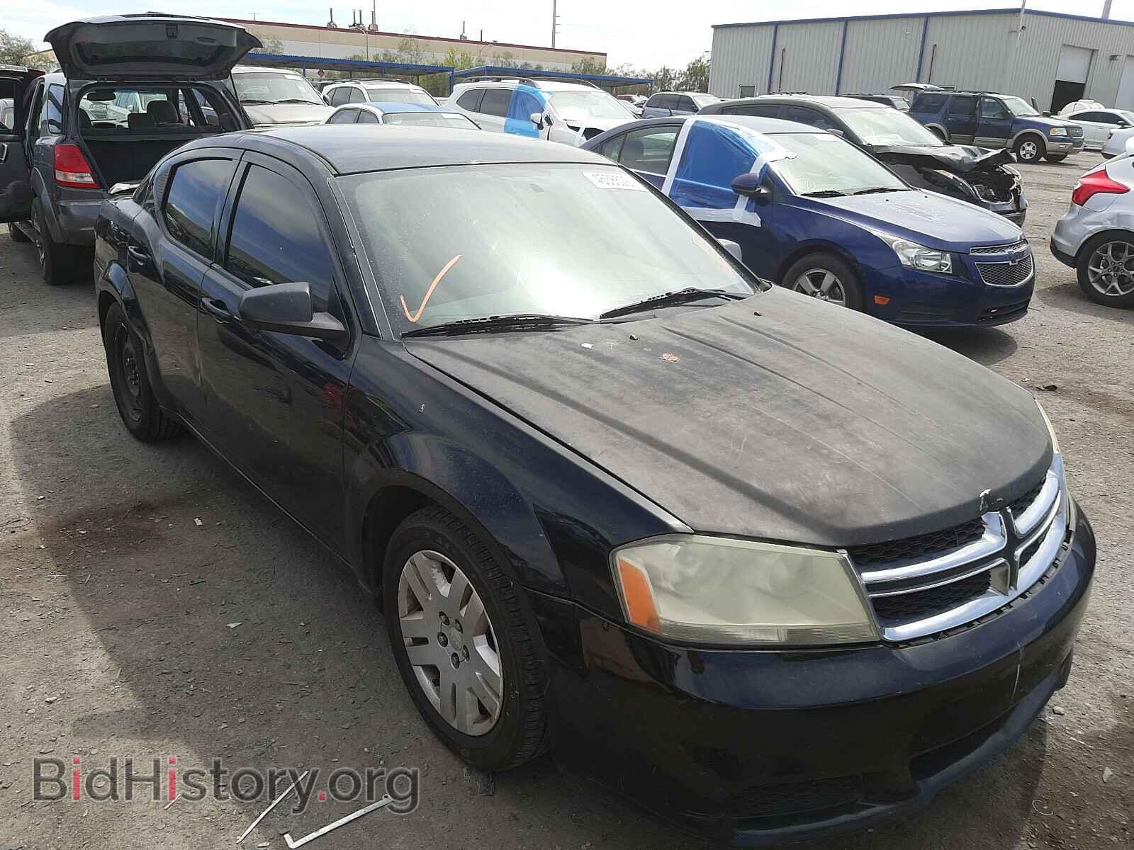 Photo 1C3CDZAB4EN144476 - DODGE AVENGER 2014
