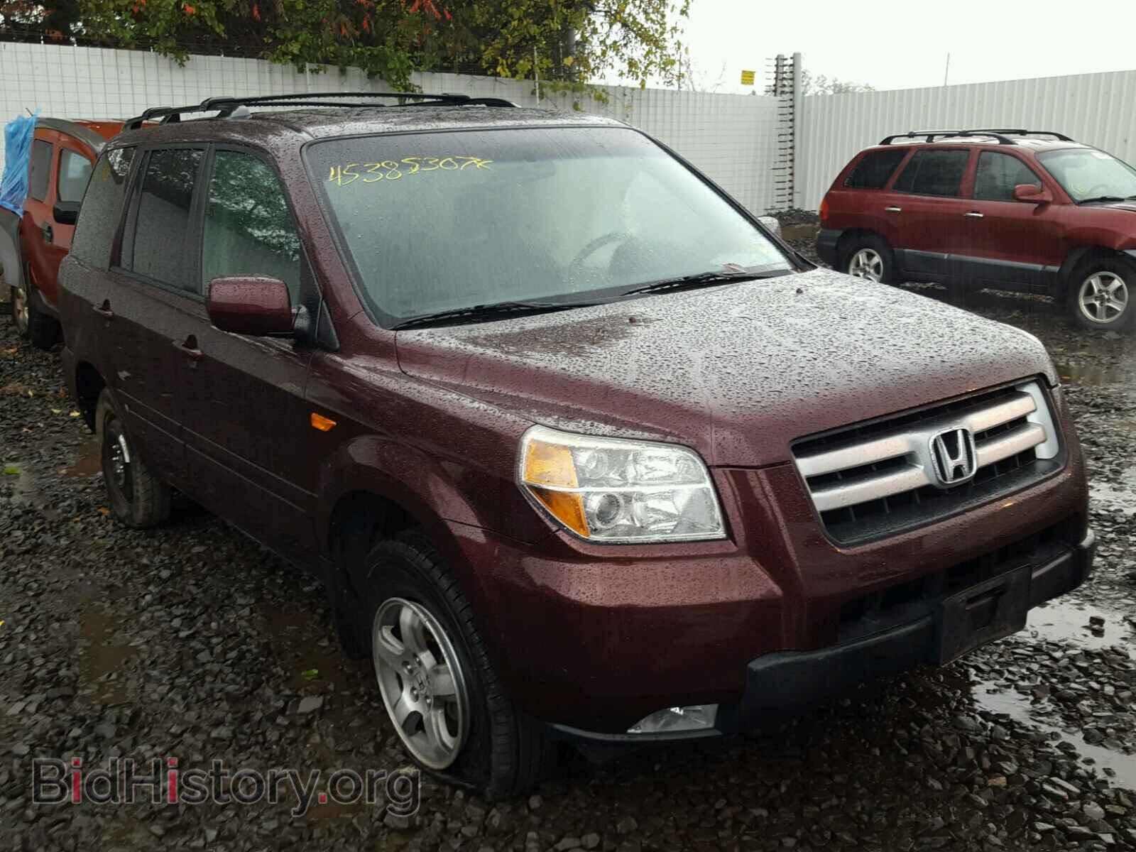 Photo 5FNYF18768B043490 - HONDA PILOT 2008