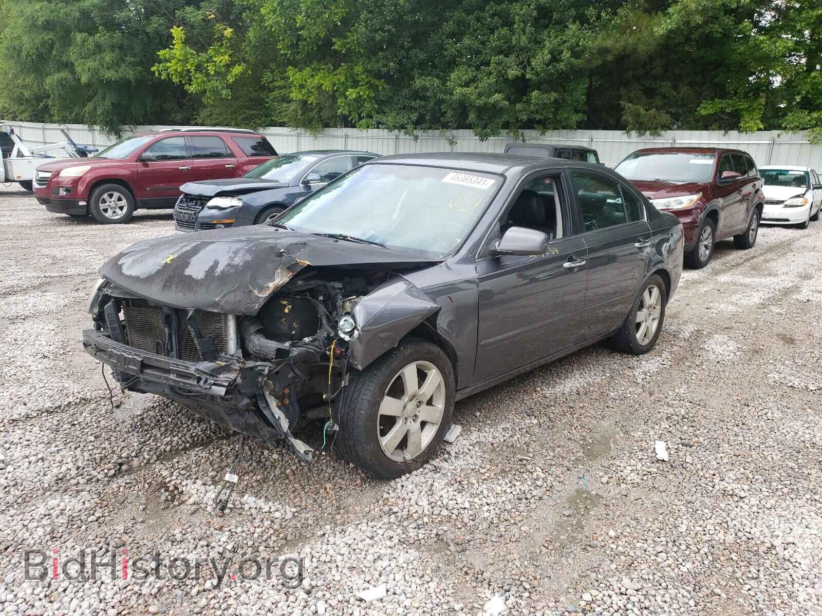 2007 KIA OPTIMA - VIN: KNAGE124775084656 - Фото 2