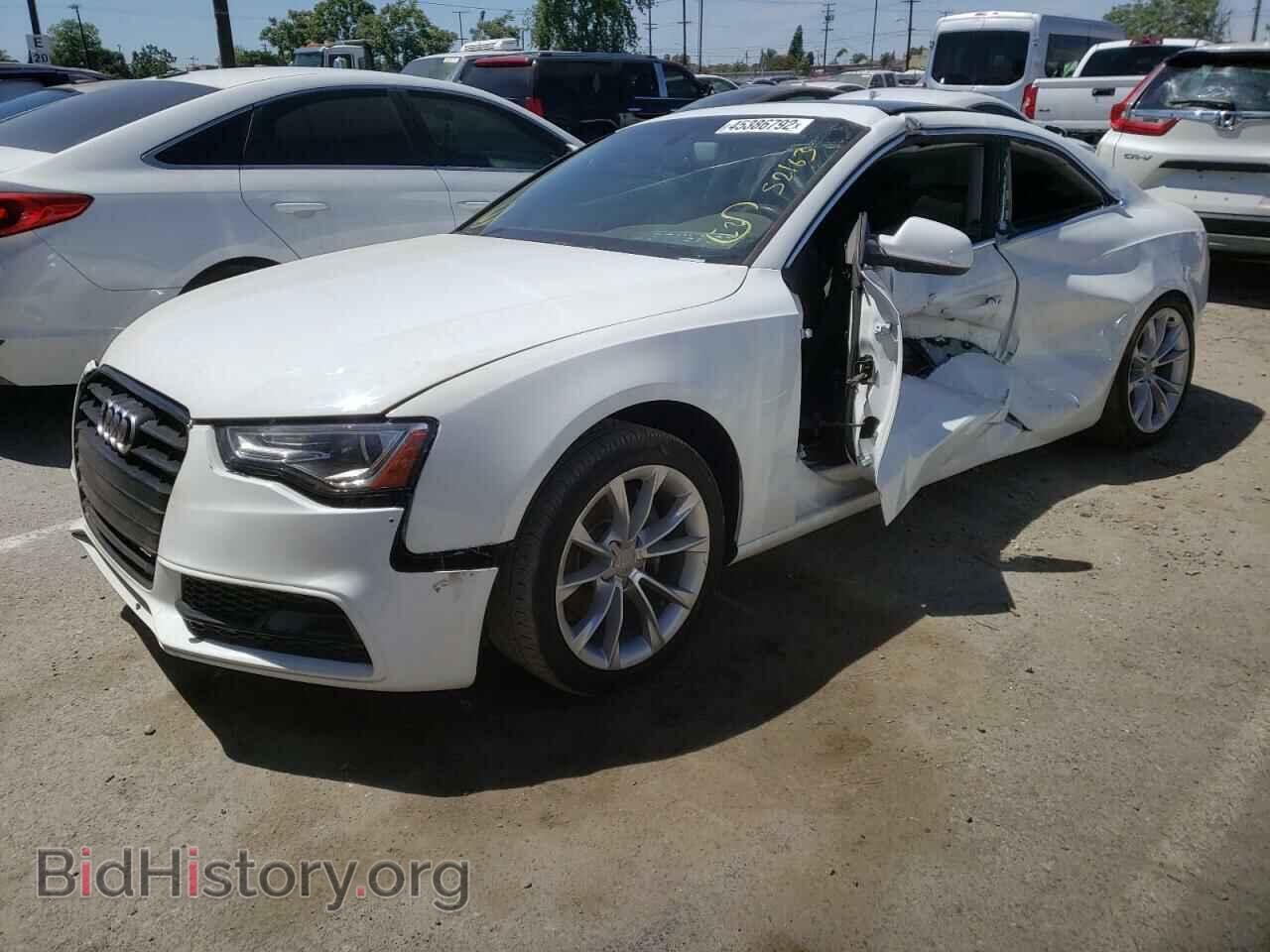 2014 AUDI A5 - VIN: WAUCFAFR0EA040794 - Фото 2