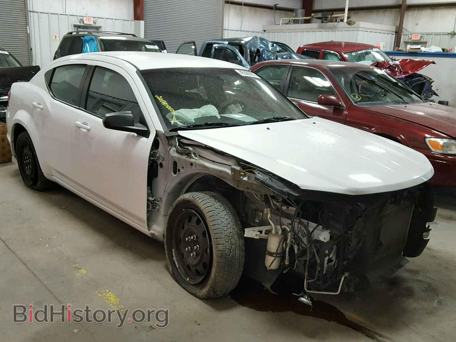 Фотография 1C3CDZAB6EN105081 - DODGE AVENGER 2014