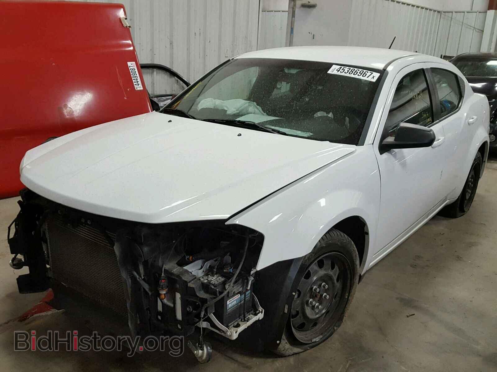 2014 DODGE AVENGER - VIN: 1C3CDZAB6EN105081 - Фото 2