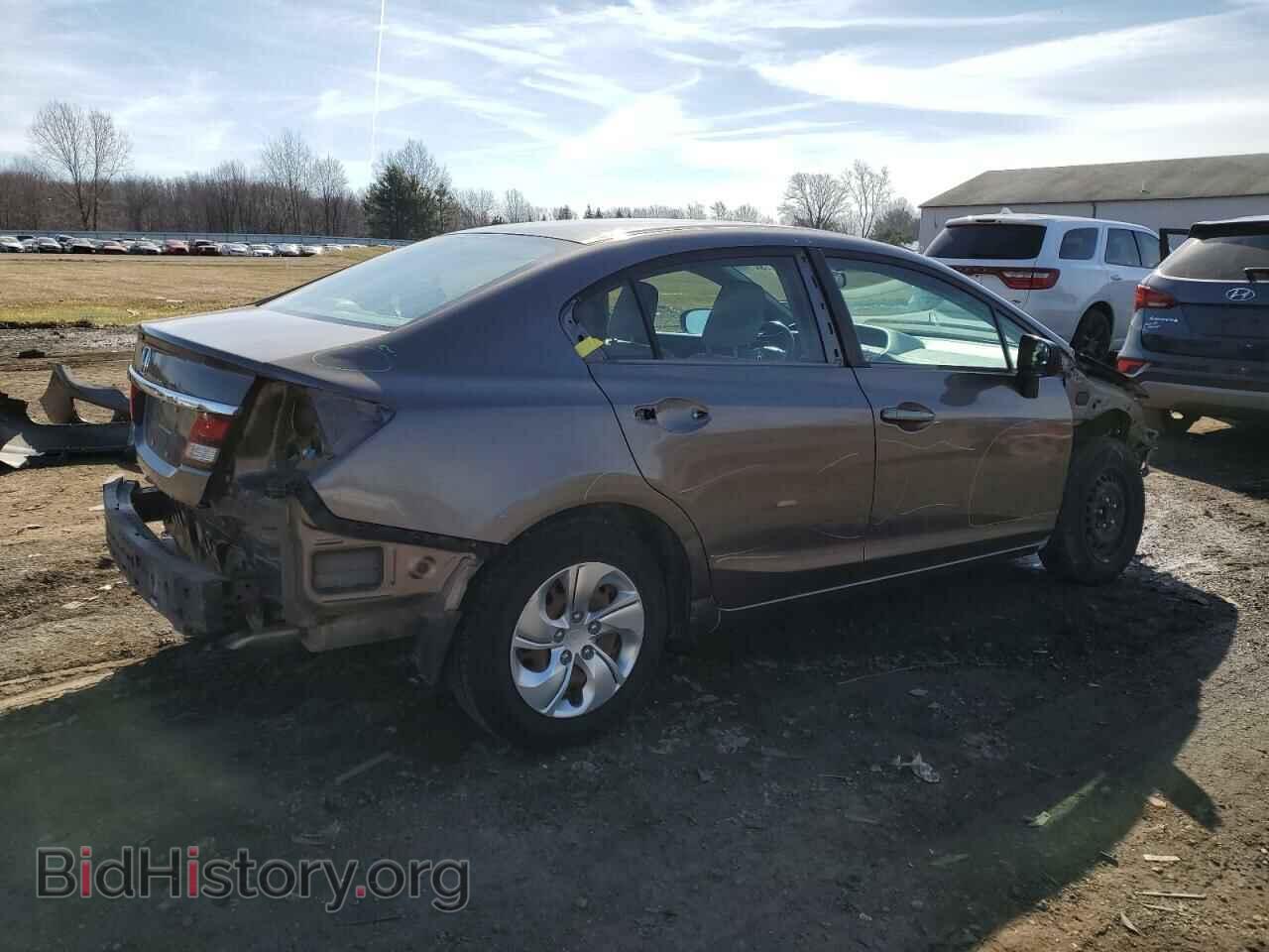2014 HONDA CIVIC - VIN: 19XFB2F53EE035276 - Фото 3