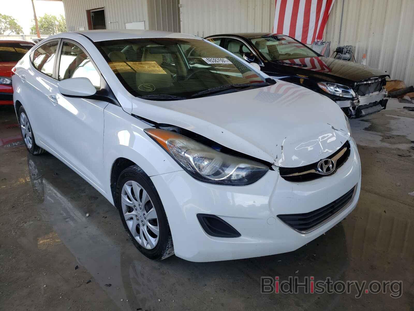 Photo 5NPDH4AE8CH147993 - HYUNDAI ELANTRA 2012