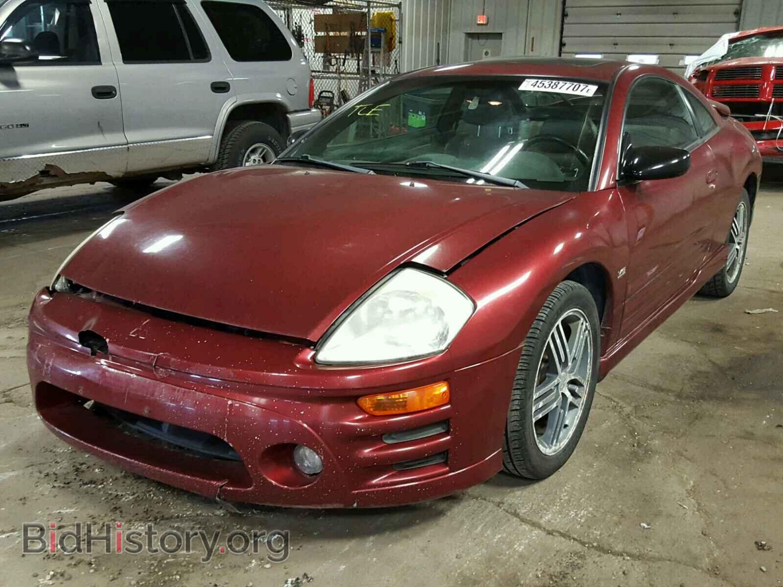 2003 MITSUBISHI ECLIPSE - VIN: 4A3AC74H73E087744 - Фото 2