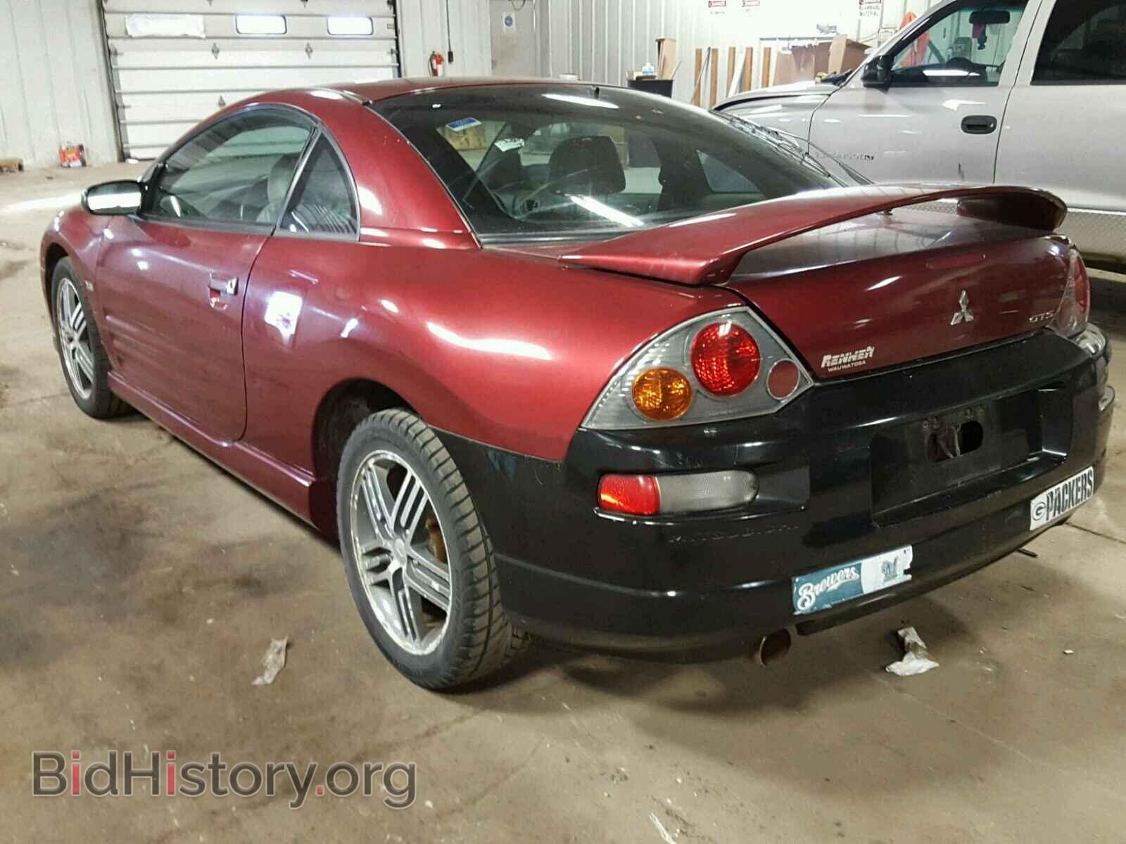 2003 MITSUBISHI ECLIPSE - VIN: 4A3AC74H73E087744 - Фото 3
