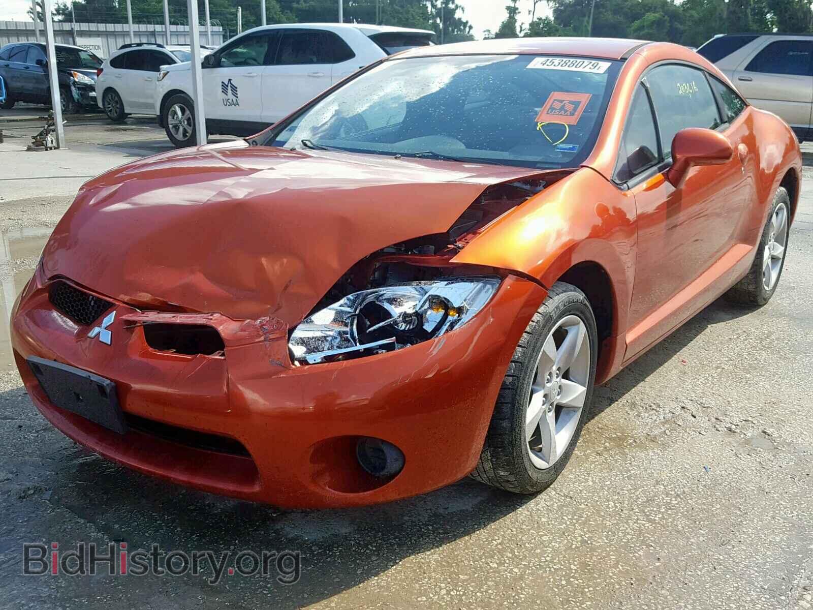 2008 MITSUBISHI ECLIPSE - VIN: 4A3AK24FX8E039358 - Фото 2