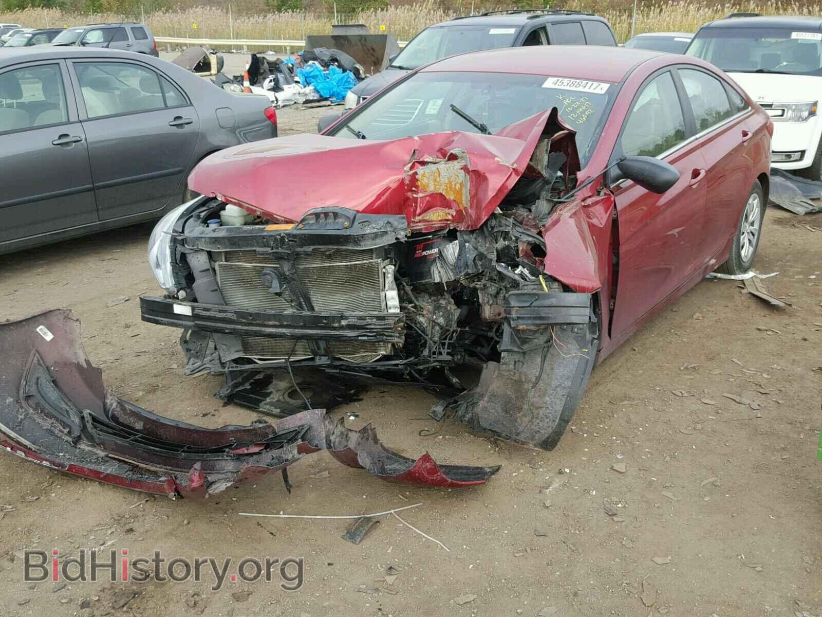 2012 HYUNDAI SONATA - VIN: 5NPEB4ACXCH460192 - Фото 2