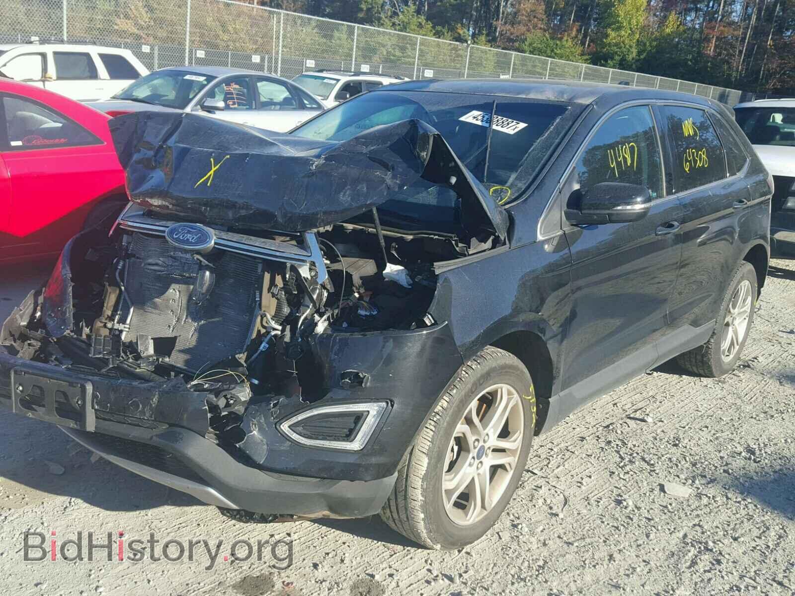 2015 FORD EDGE - VIN: 2FMTK4K91FBB50468 - Фото 2