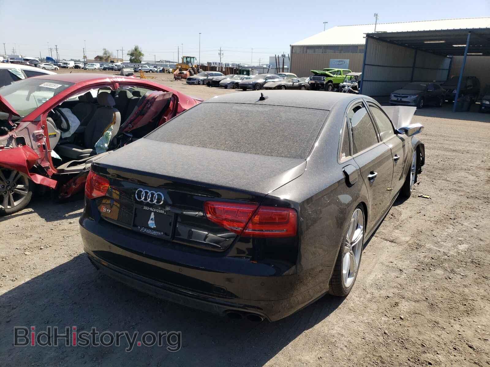 2013 AUDI S8 - VIN: WAUD2AFD0DN026700 - Фото 4