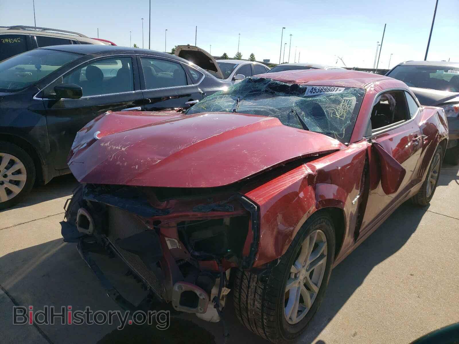 2014 CHEVROLET CAMARO - VIN: 2G1FA1E32E9177252 - Фото 2
