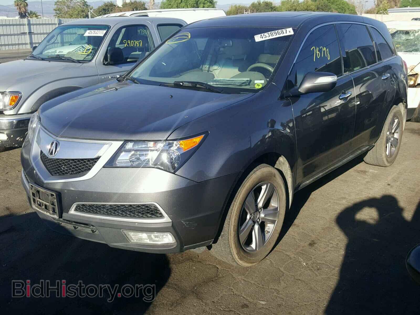2012 ACURA MDX - VIN: 2HNYD2H32CH510443 - Photo 2