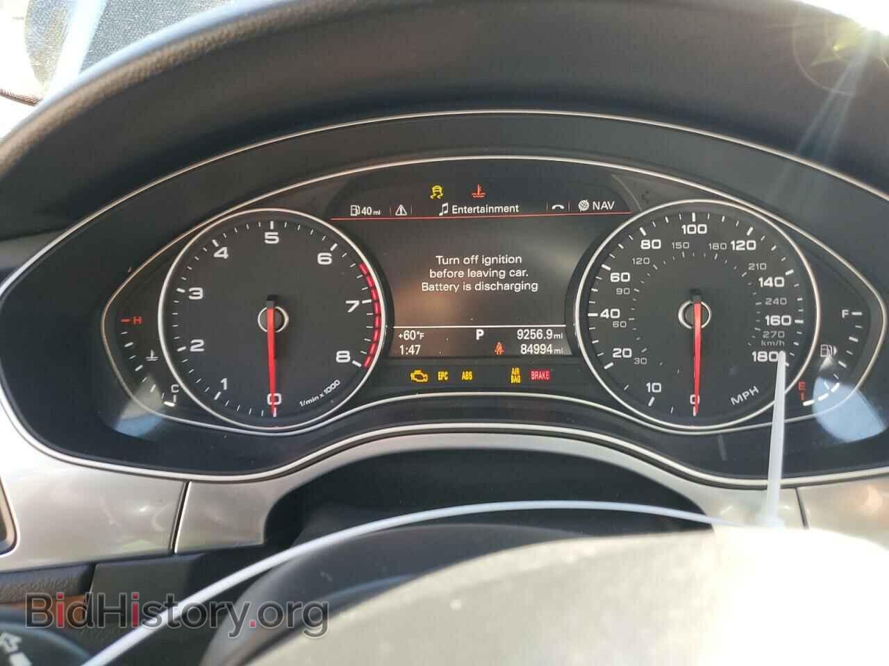 2014 AUDI A7 - VIN: WAU2GBFC4EN113345 - Фото 9