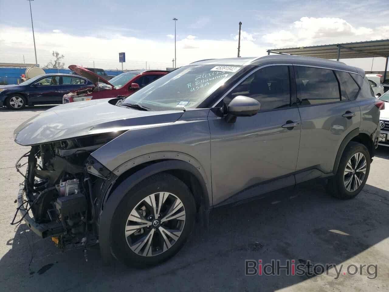 Photo 5N1AT3BA0MC740196 - NISSAN ROGUE 2021