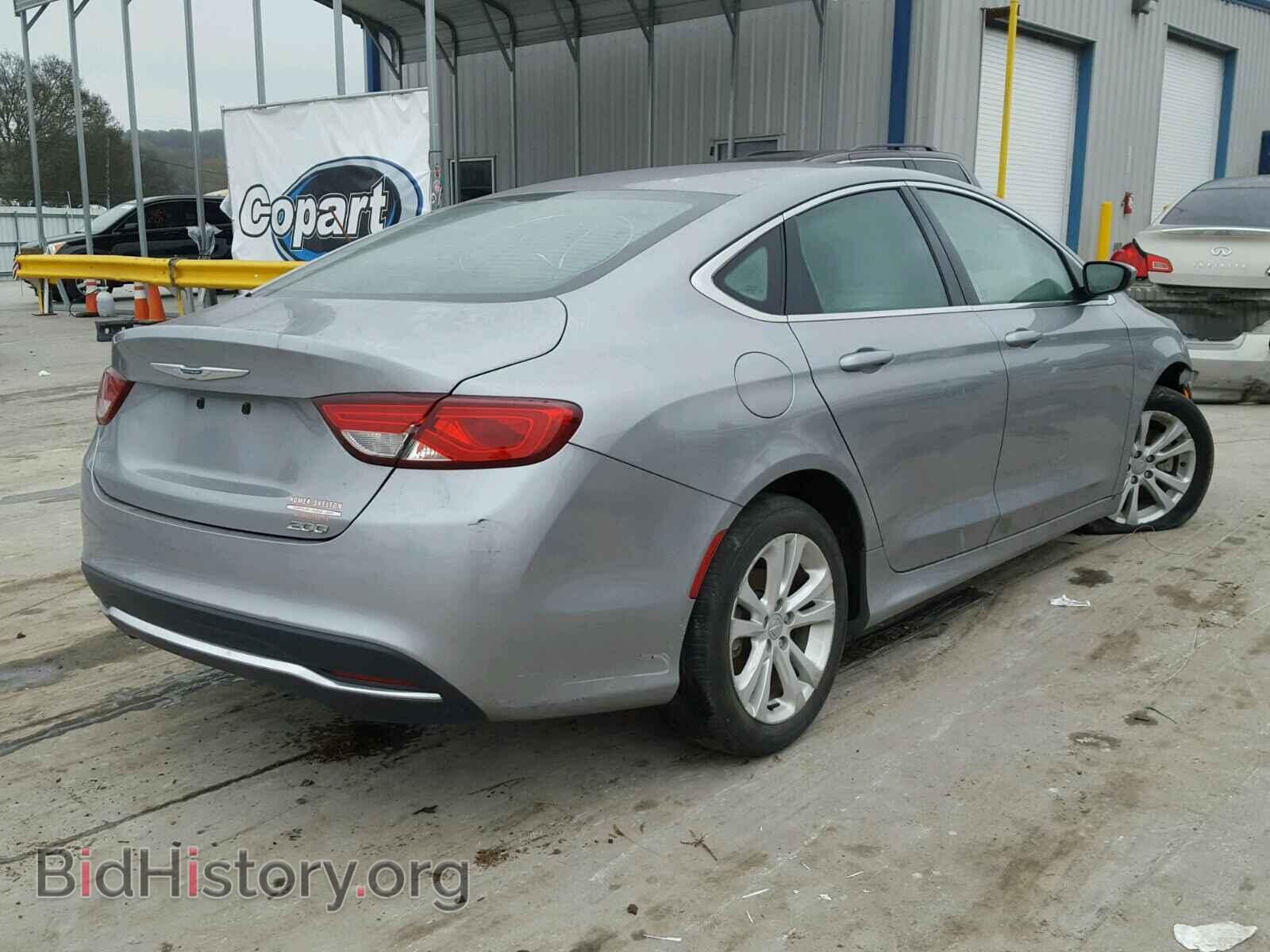 2015 CHRYSLER 200 - VIN: 1C3CCCAB4FN559749 - Photo 4