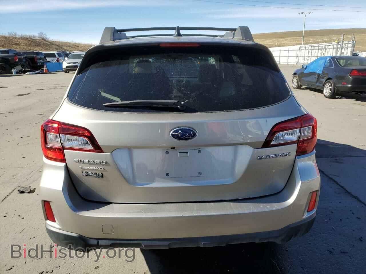 2016 SUBARU OUTBACK - VIN: 4S4BSBCC4G3323508 - Фото 6