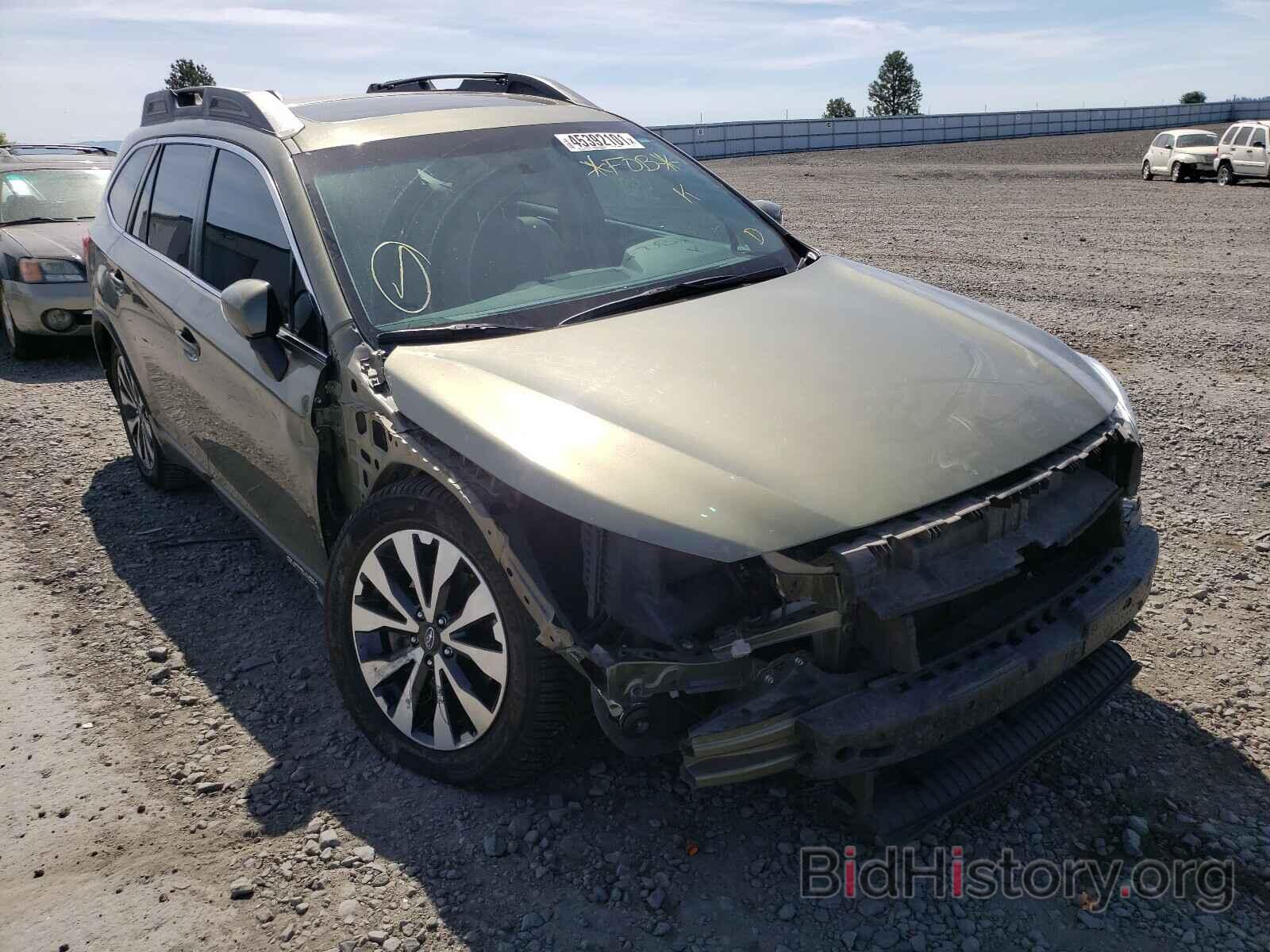 Photo 4S4BSALC8G3213782 - SUBARU OUTBACK 2016