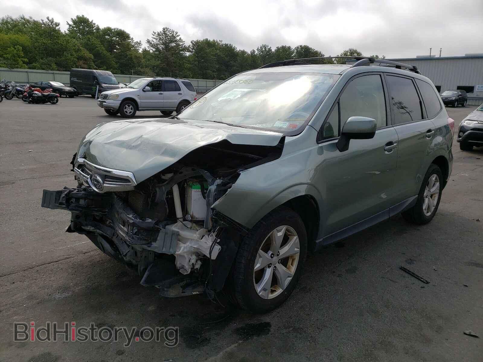 2014 SUBARU FORESTER - VIN: JF2SJAEC0EH449672 - Фото 2