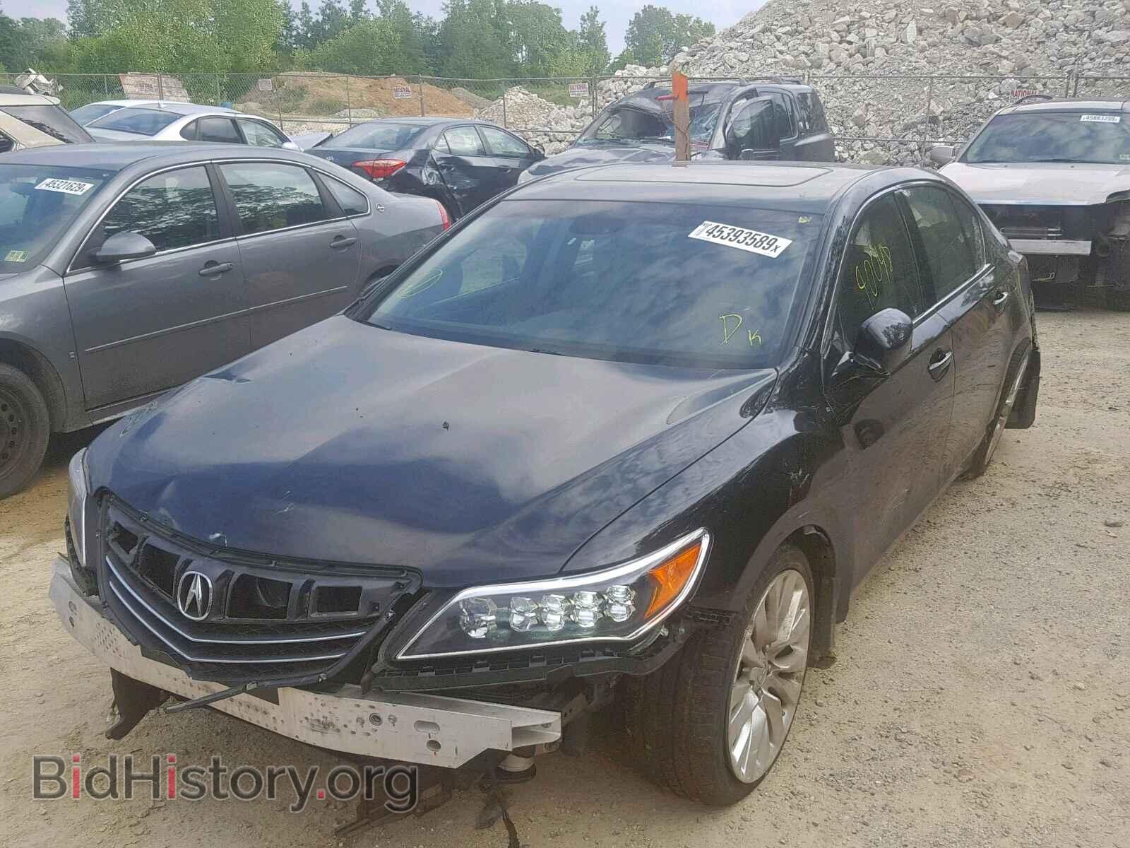 2014 ACURA RLX - VIN: JH4KC1F9XEC004167 - Фото 2