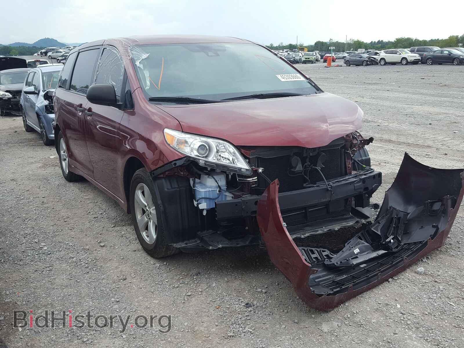 Photo 5TDZZ3DC5JS942997 - TOYOTA SIENNA 2018