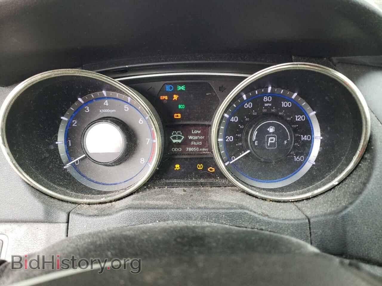 2012 HYUNDAI SONATA - VIN: 5NPEB4AC9CH406768 - Фото 9