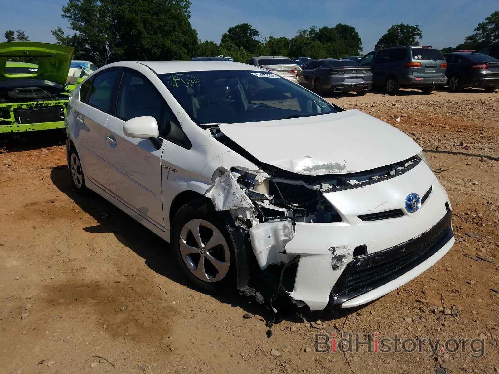 Photo JTDKN3DU3C5374800 - TOYOTA PRIUS 2012