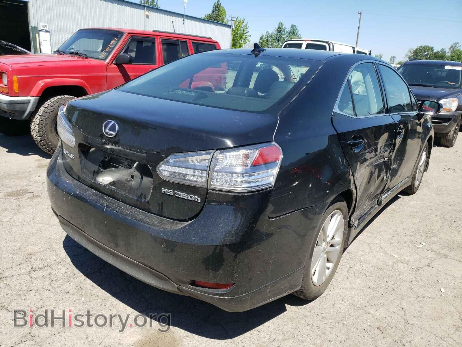 2010 LEXUS HS - VIN: JTHBB1BA5A2030534 - Фото 4