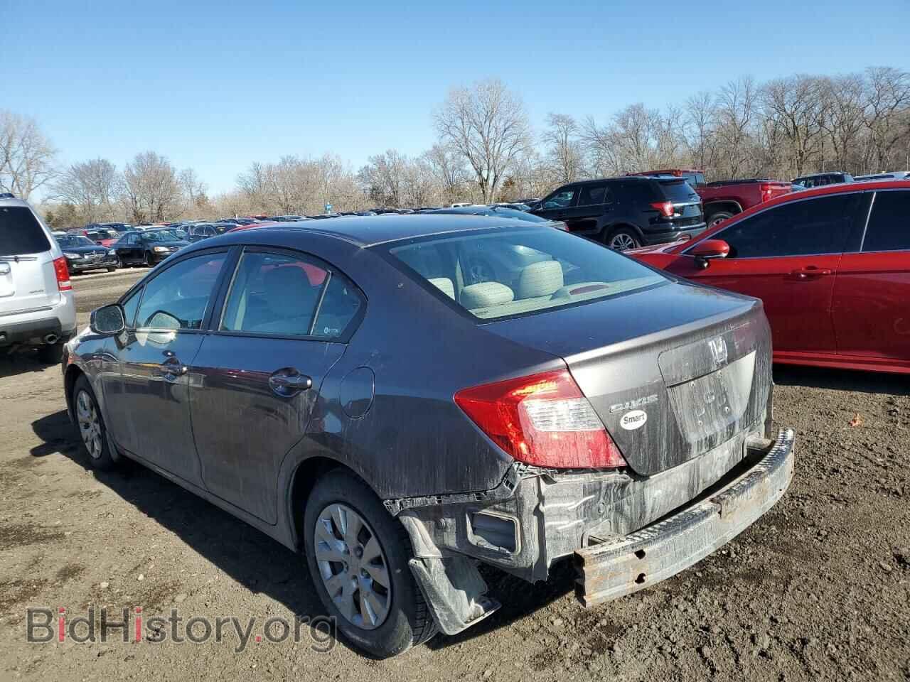 2012 HONDA CIVIC - VIN: 19XFB2F56CE107729 - Фото 2