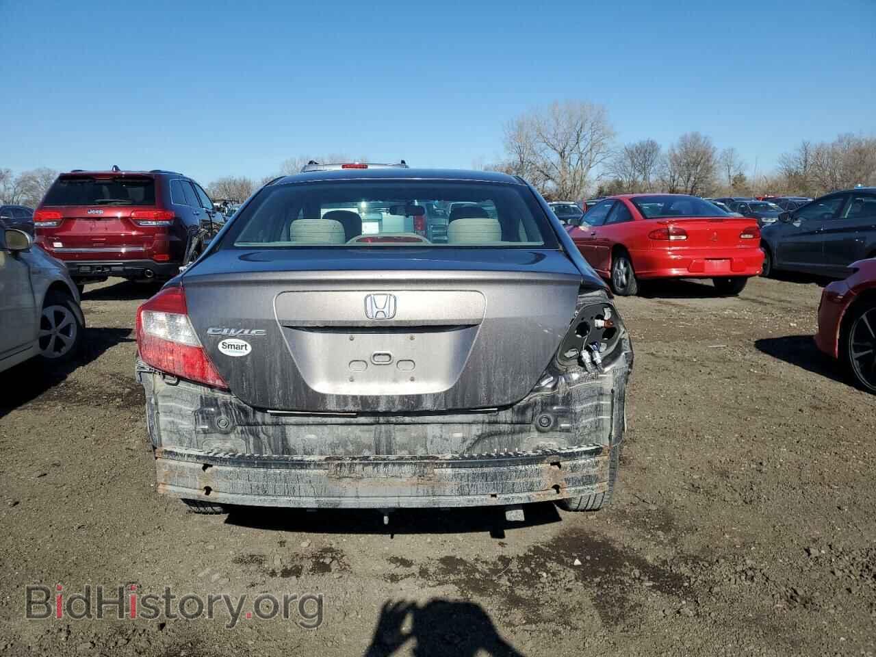 2012 HONDA CIVIC - VIN: 19XFB2F56CE107729 - Фото 6