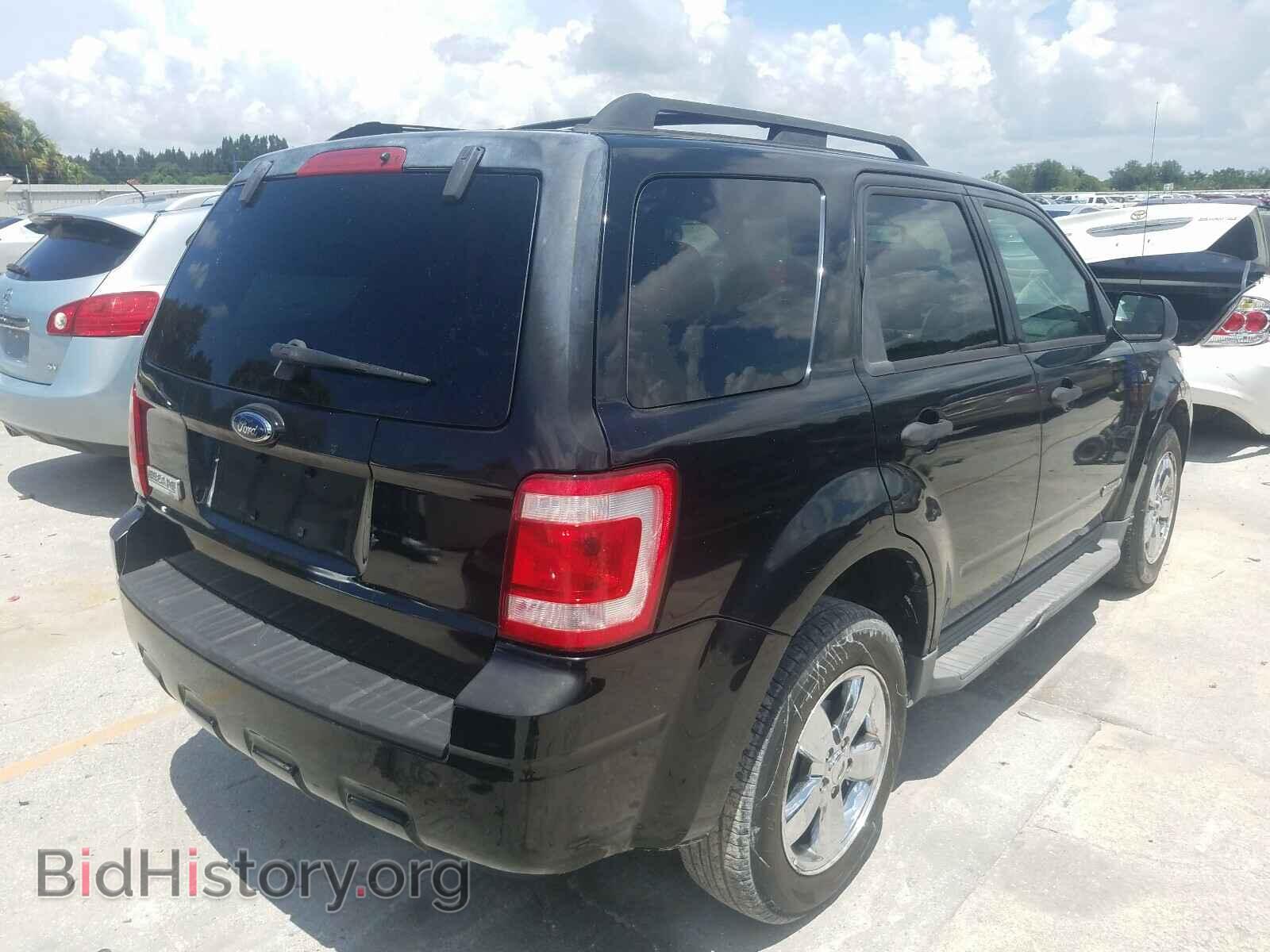 2008 FORD ESCAPE - VIN: 1FMCU03148KD76119 - Фото 4