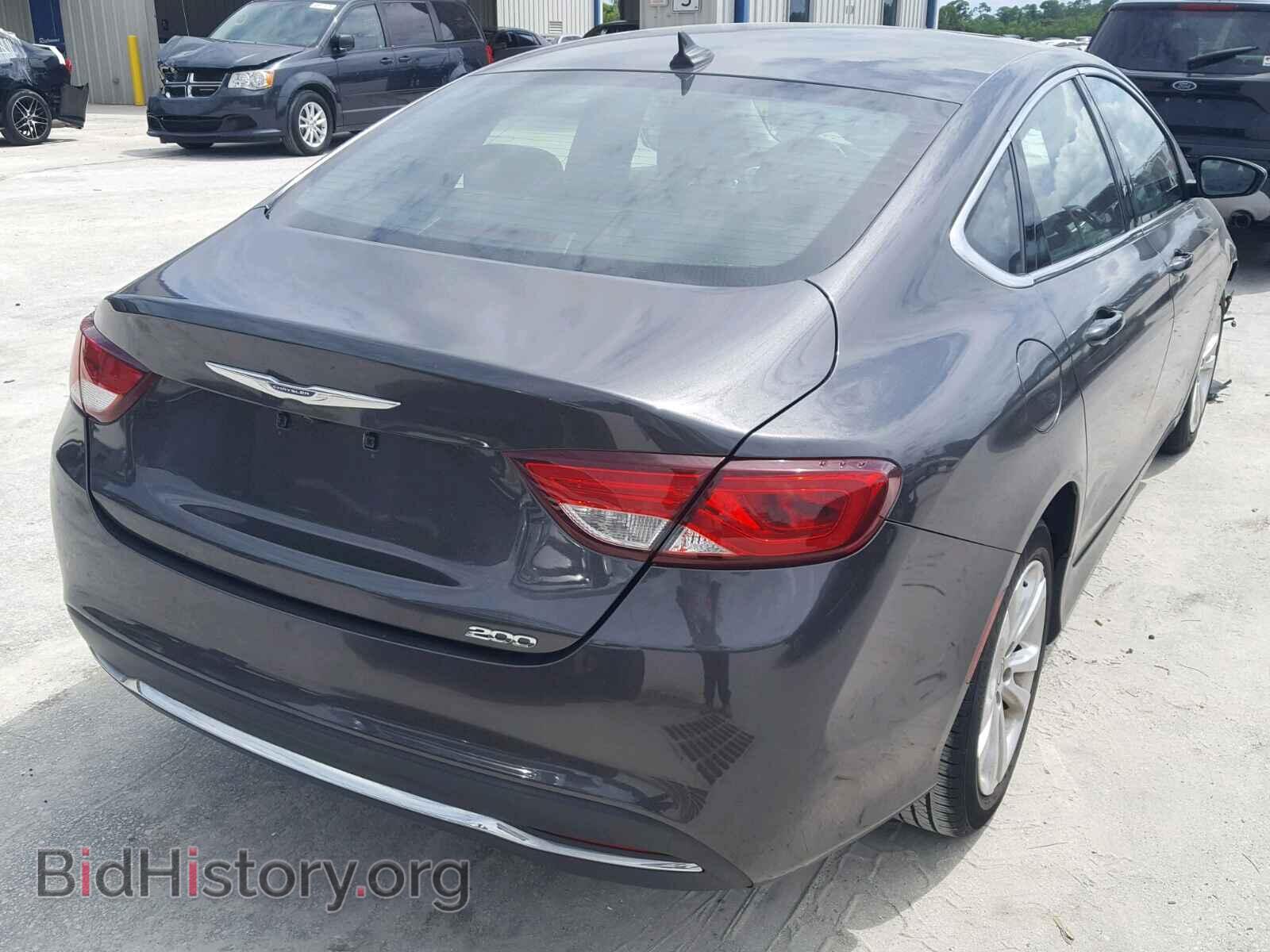 2016 CHRYSLER 200 - VIN: 1C3CCCAB8GN169903 - Фото 4
