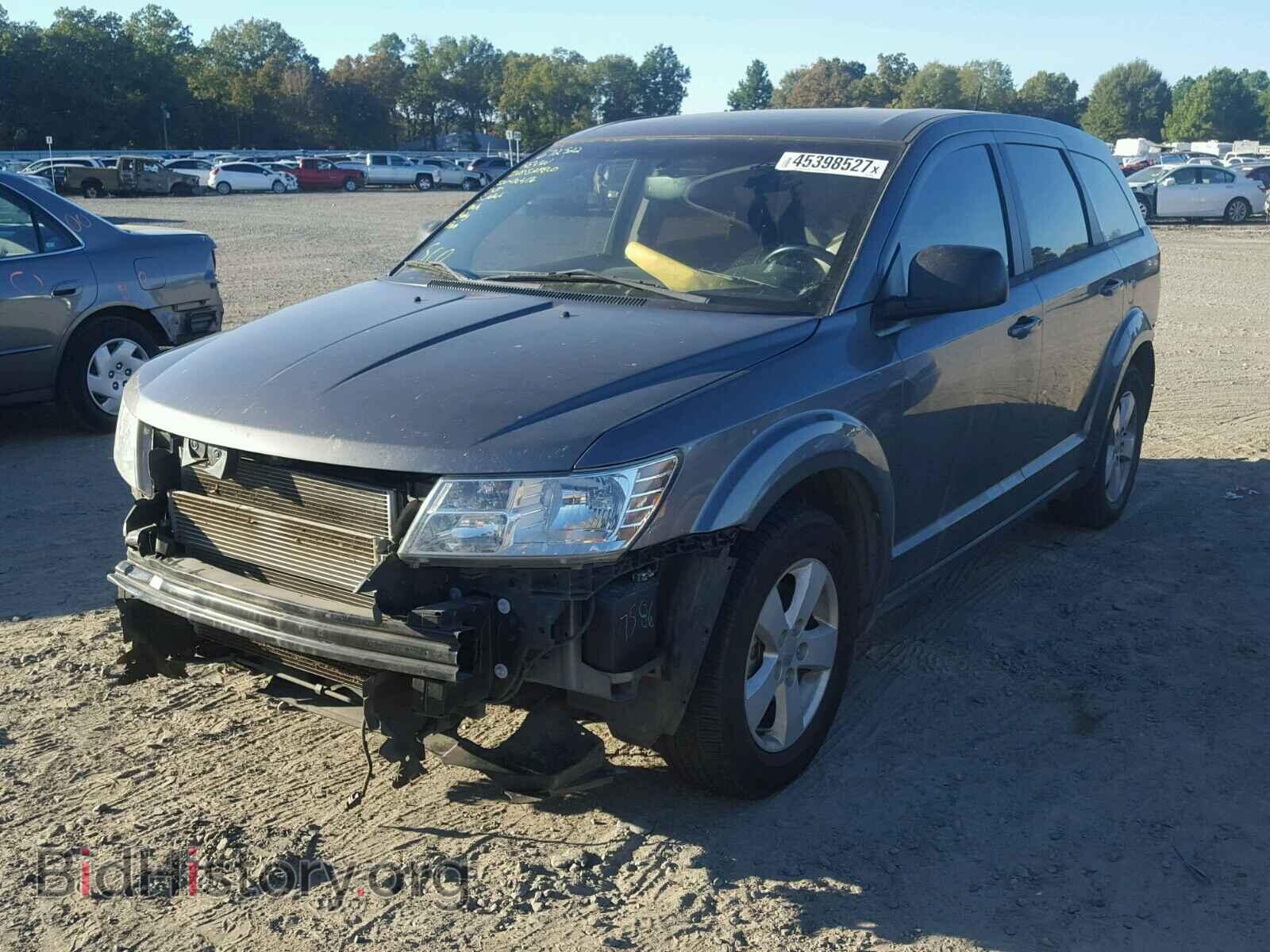 2013 DODGE JOURNEY - VIN: 3C4PDCAB7DT535405 - Фото 2