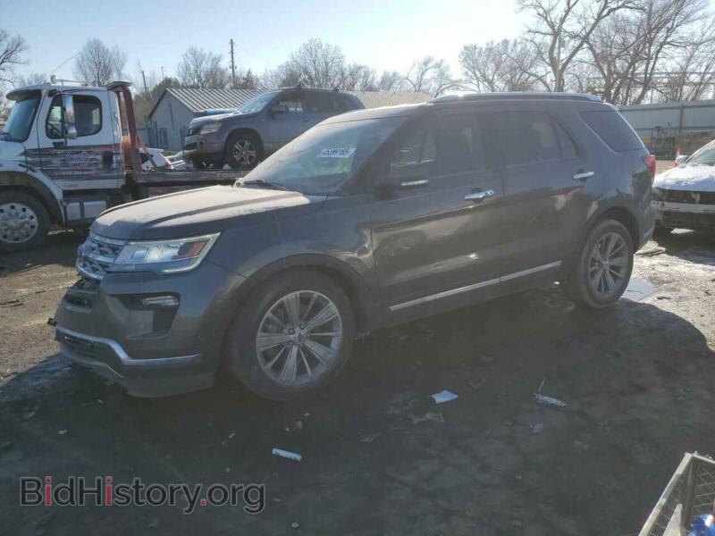 2018 Ford EXPLORER Limited (VIN 1FM5K7F81JGB09691) — photo 1 of 13, Copart, damage: front end