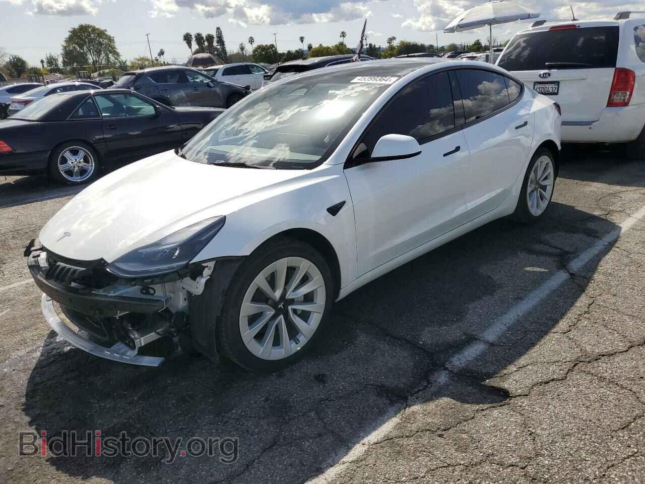 Фотография 5YJ3E1EA4NF359320 - TESLA MODEL 3 2022