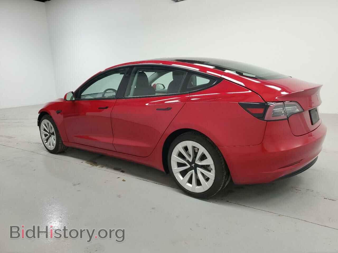 2022 TESLA MODEL 3 - VIN: 5YJ3E1EAXNF186340 - Фото 2