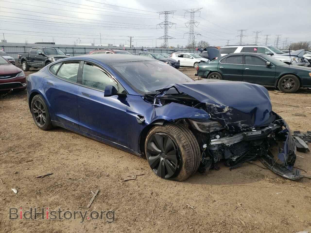 2022 TESLA MODEL S - VIN: 5YJSA1E55NF490590 - Photo 4