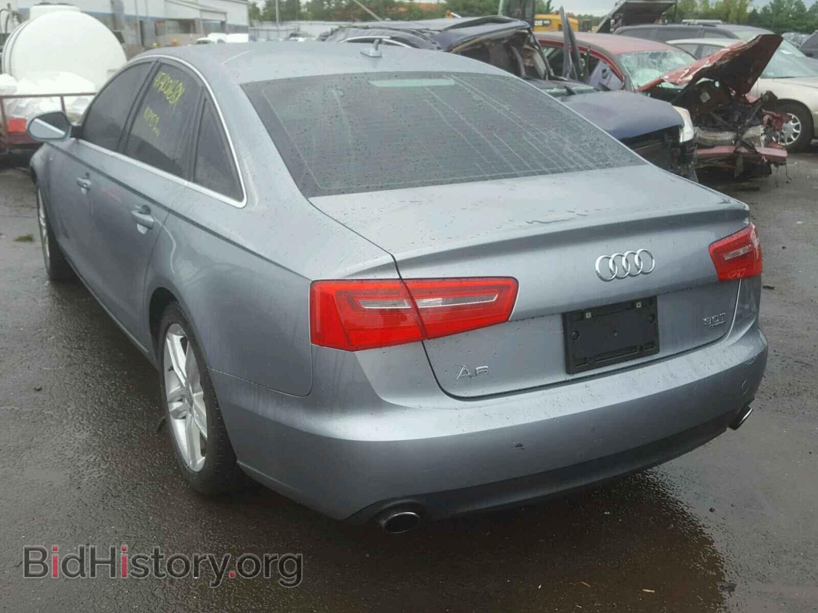 2012 AUDI A6 - VIN: WAUBGAFC4CN028092 - Фото 3