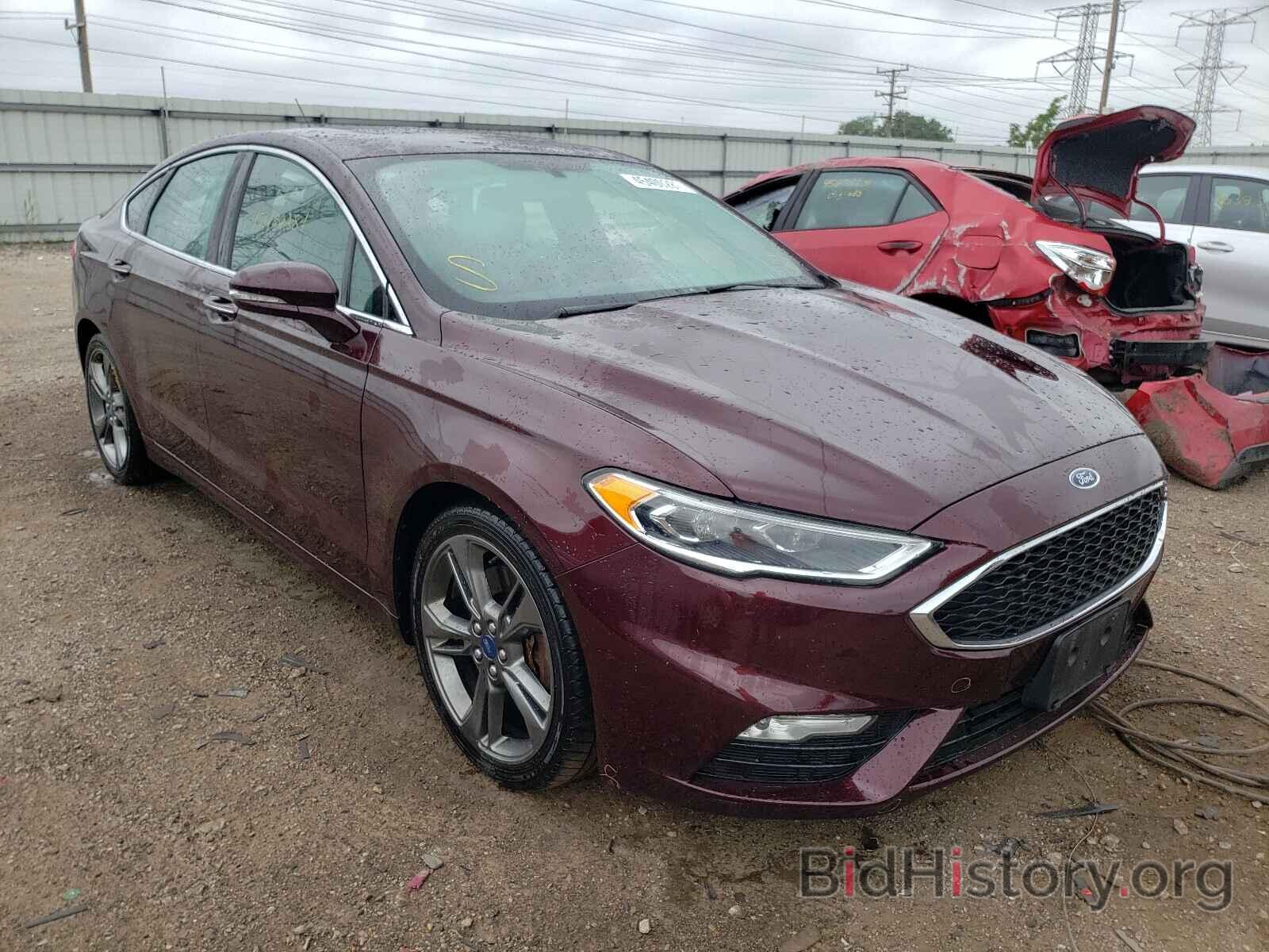 Фотография 3FA6P0VP5HR183859 - FORD FUSION 2017