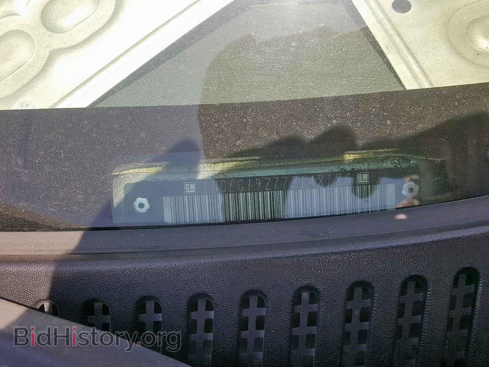 2007 CHEVROLET SILVERADO - VIN: 1GCEC19Z77Z148186 - Фото 10