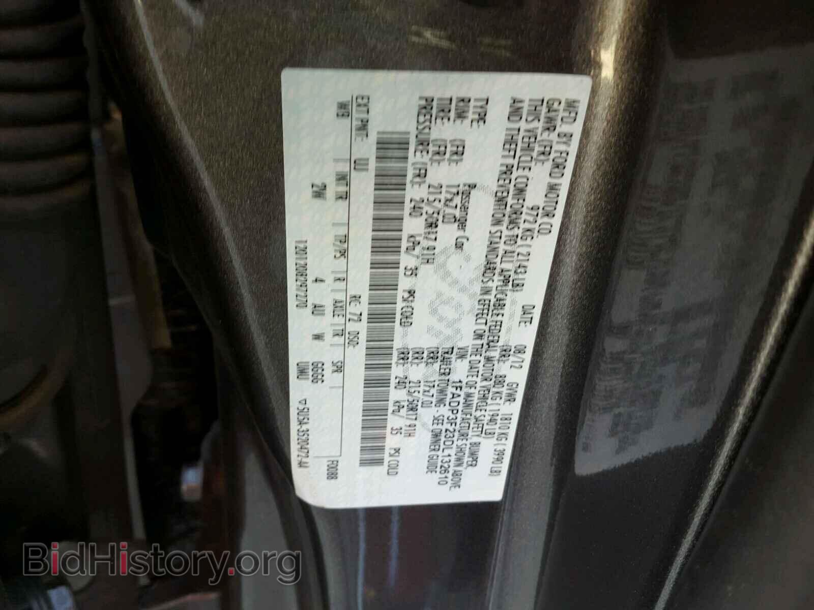 2013 FORD FOCUS - VIN: 1FADP3F23DL132610 - Photo 10